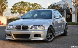 BMW M3 Coupe Titanium Silver by EAS on Titan Wheels (7 T-S5) 2018 года